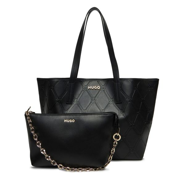 HUGO Дамска чанта HUGO Chris 50536854 Черен