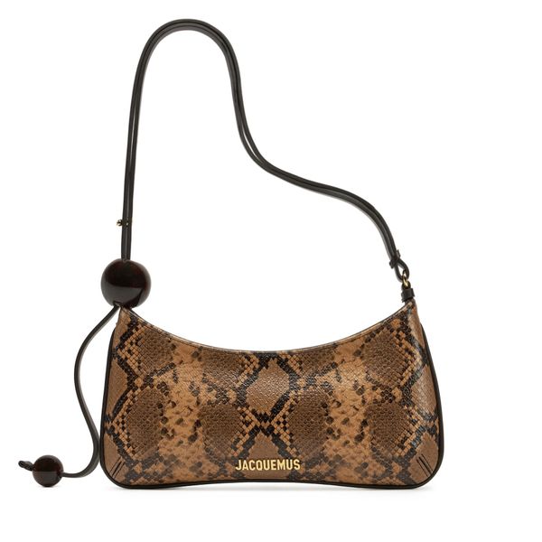 JACQUEMUS Дамска чанта JACQUEMUS Le Bisou Perle 231BA057-3198 Кафяв