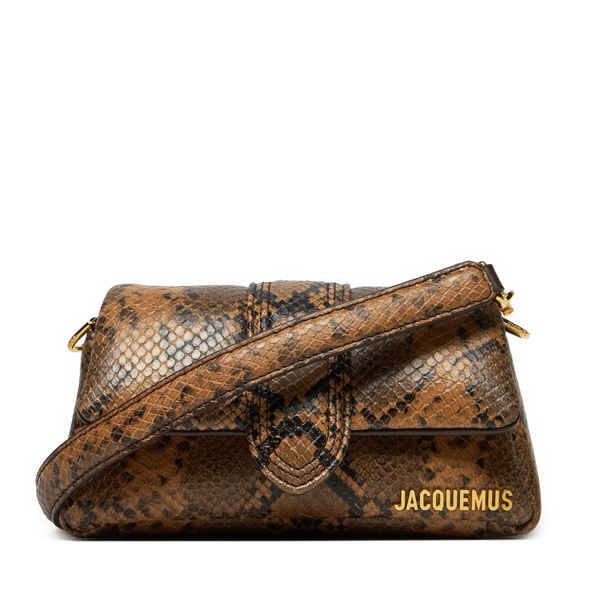 JACQUEMUS Дамска чанта JACQUEMUS Le Petit Bambimou 233BA335-3198 Кафяв