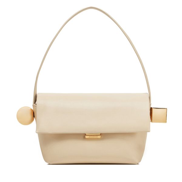 JACQUEMUS Дамска чанта JACQUEMUS Le Rond Carre 24H243BA383-3171 Екрю