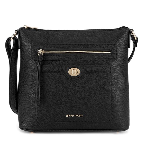 Jenny Fairy Дамска чанта Jenny Fairy JFR-K-008-06 Черен