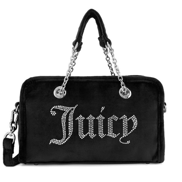 Juicy Couture Дамска чанта Juicy Couture BIJXT5465WPO Черен