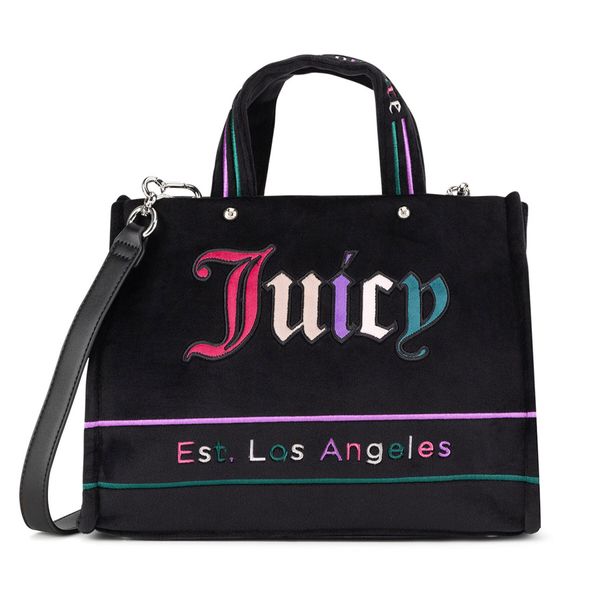 Juicy Couture Дамска чанта Juicy Couture BIJXT5522WTV Черен