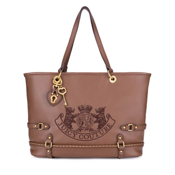 Juicy Couture Дамска чанта Juicy Couture BIJXT8649WVP Кафяв