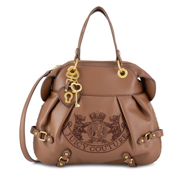 Juicy Couture Дамска чанта Juicy Couture BIJXT8654WVP Кафяв