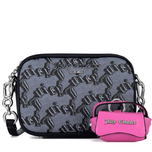 Juicy Couture Дамска чанта Juicy Couture BIJXT8657WVP Черен