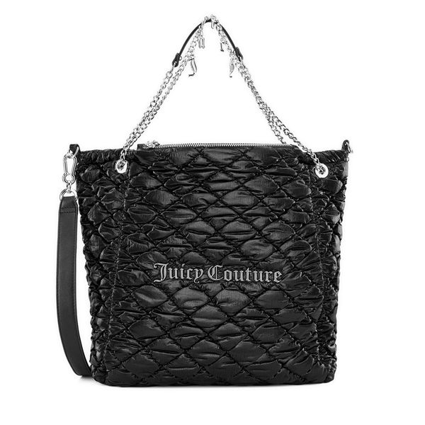 Juicy Couture Дамска чанта Juicy Couture BIJXT8667WRY Черен