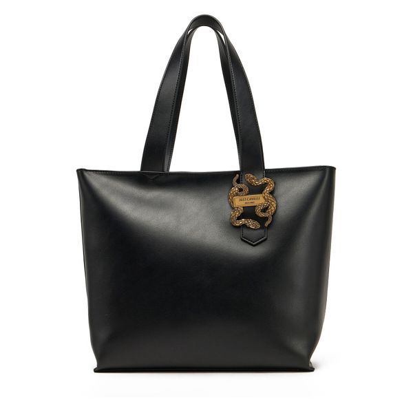 Just Cavalli Дамска чанта Just Cavalli Iconic Snakes 78RA4BA5 ZSA89 Черен