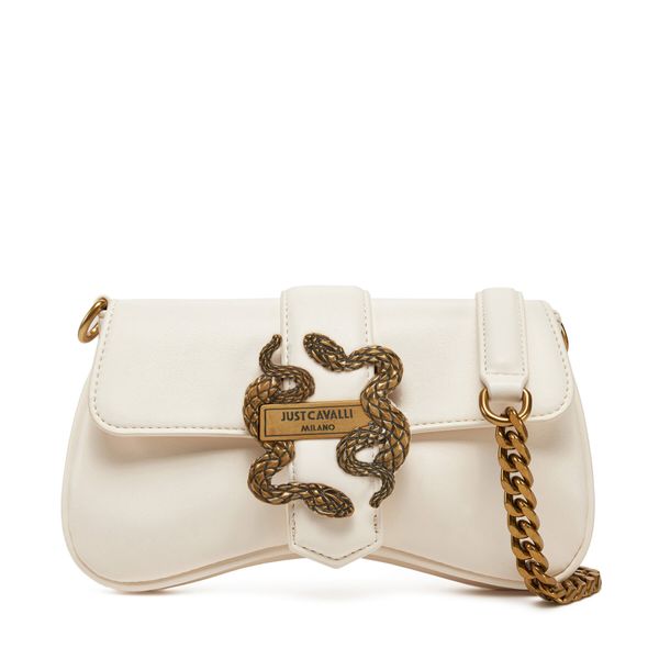 Just Cavalli Дамска чанта Just Cavalli Iconic Snakes 78RA4BA7 ZSA89 Бял