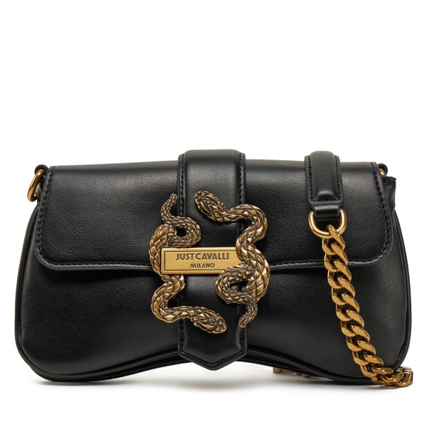 Just Cavalli Дамска чанта Just Cavalli Iconic Snakes 78RA4BA7 ZSA89 Черен