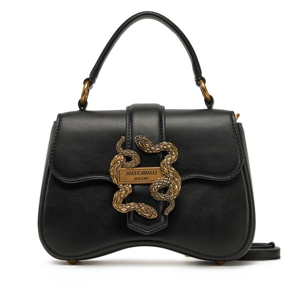 Just Cavalli Дамска чанта Just Cavalli Iconic Snakes 78RA4BA9 ZSA89 Черен