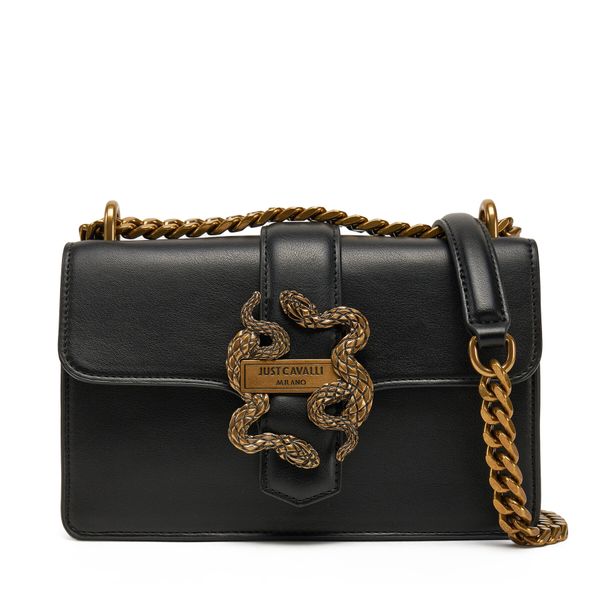 Just Cavalli Дамска чанта Just Cavalli Iconic Snakes 78RA4BAF ZSA89 Черен