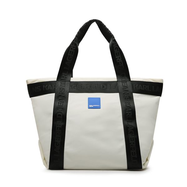 KARL LAGERFELD Дамска чанта KARL LAGERFELD 231J3007 Offwhite