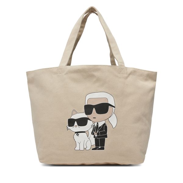 KARL LAGERFELD Дамска чанта KARL LAGERFELD 235W3987 Off White