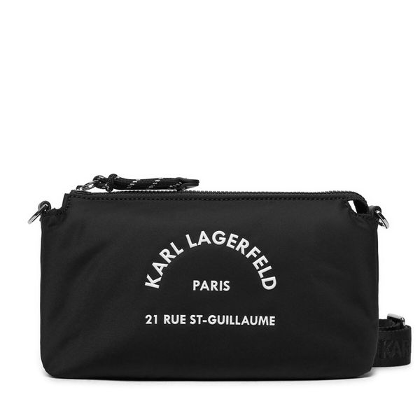 KARL LAGERFELD Дамска чанта KARL LAGERFELD 245W3226 Черен