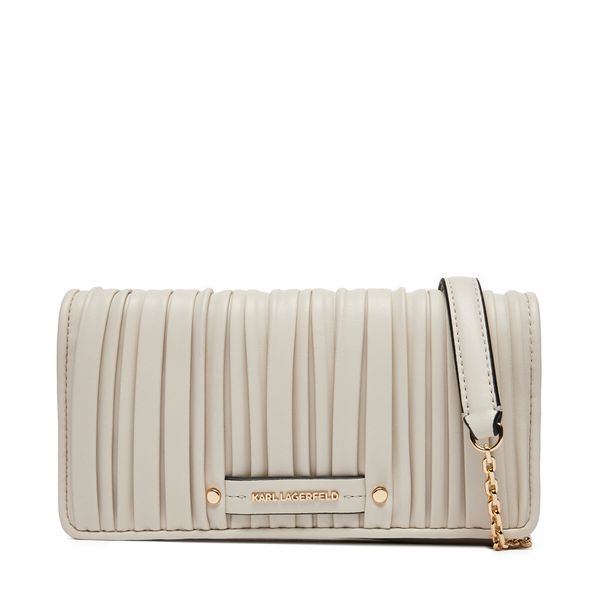 KARL LAGERFELD Дамска чанта KARL LAGERFELD 245W3229 Екрю