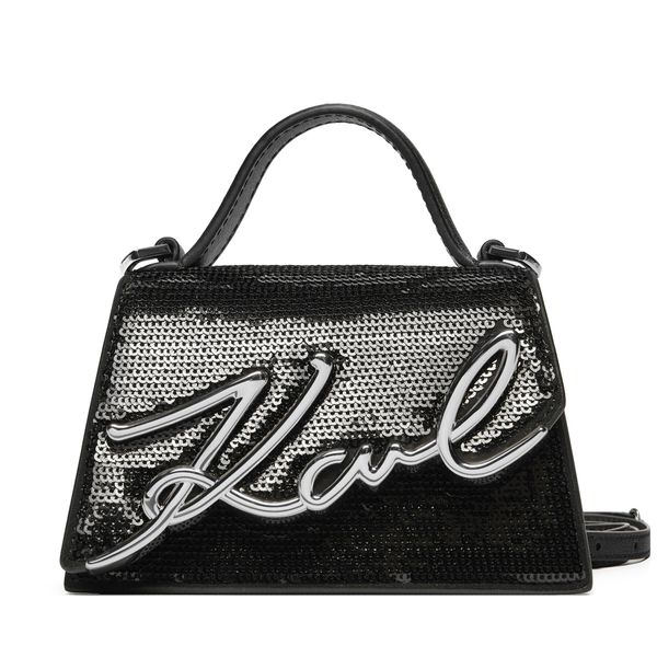 KARL LAGERFELD Дамска чанта KARL LAGERFELD 246W3298 Черен