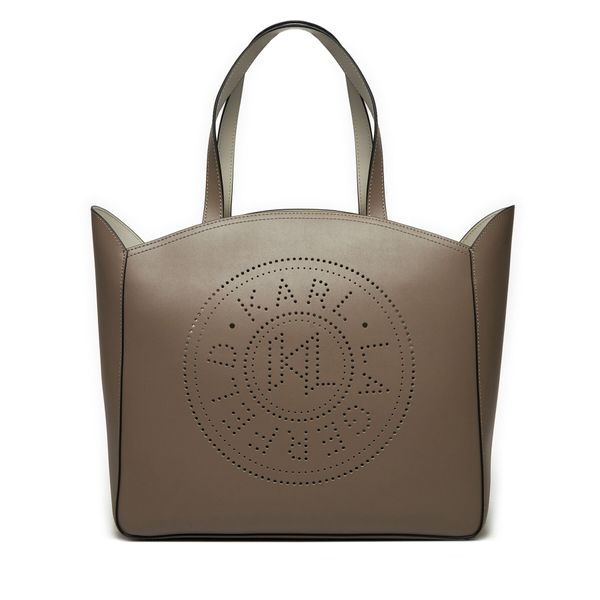 KARL LAGERFELD Дамска чанта KARL LAGERFELD A1W30060 Сив