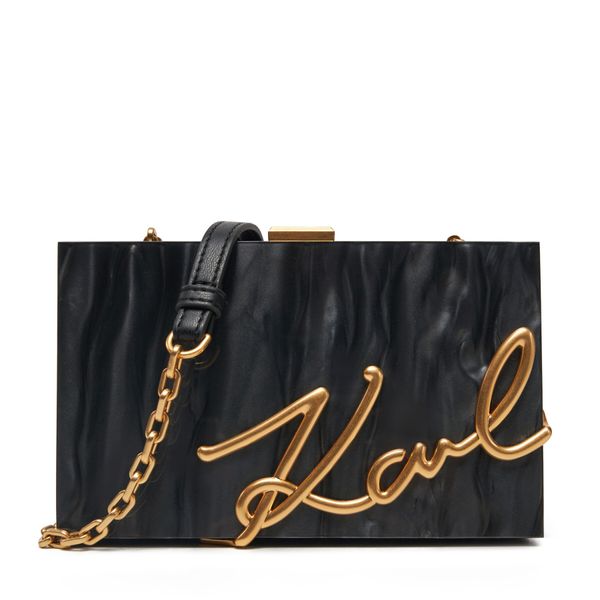 KARL LAGERFELD Дамска чанта KARL LAGERFELD A1W30124 Черен