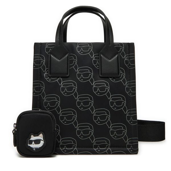 KARL LAGERFELD Дамска чанта KARL LAGERFELD A1W30130 Черен