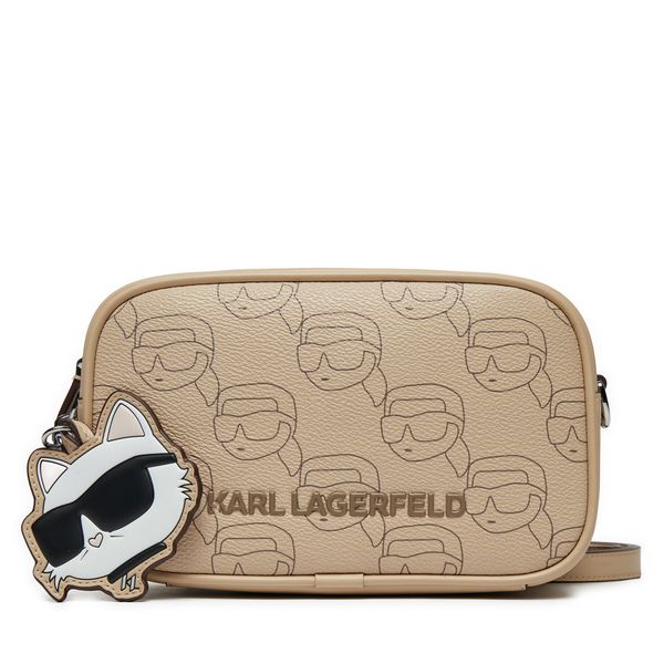 KARL LAGERFELD Дамска чанта KARL LAGERFELD A1W30135 Бежов
