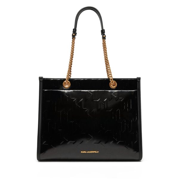 KARL LAGERFELD Дамска чанта KARL LAGERFELD A1W30145 Черен