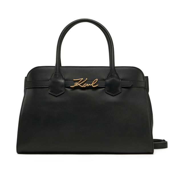 KARL LAGERFELD Дамска чанта KARL LAGERFELD A1W30148 Черен