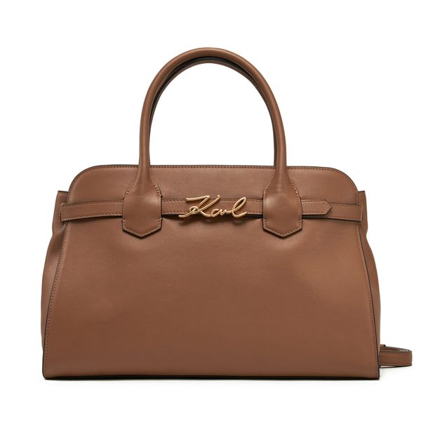 KARL LAGERFELD Дамска чанта KARL LAGERFELD A1W30148 Кафяв