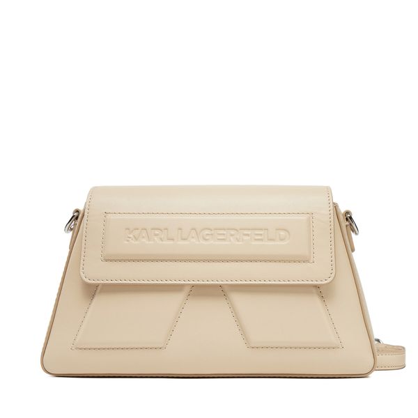KARL LAGERFELD Дамска чанта KARL LAGERFELD A1W30155 Бежов