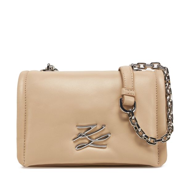 KARL LAGERFELD Дамска чанта KARL LAGERFELD A1W30175 Бежов