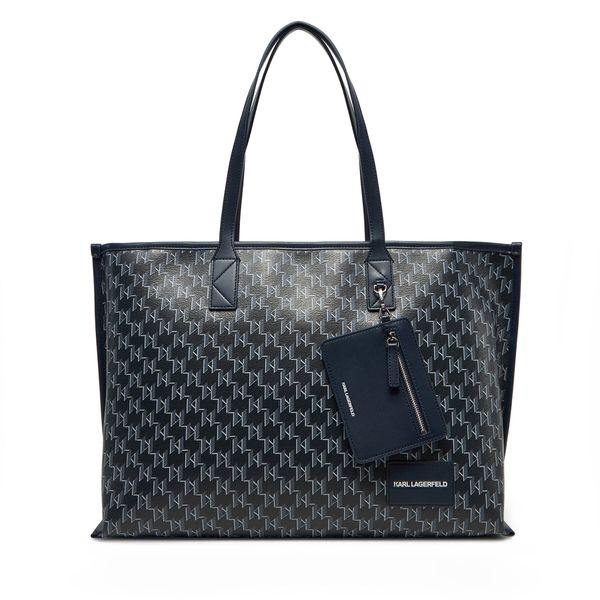 KARL LAGERFELD Дамска чанта KARL LAGERFELD A1W30183 Тъмносин