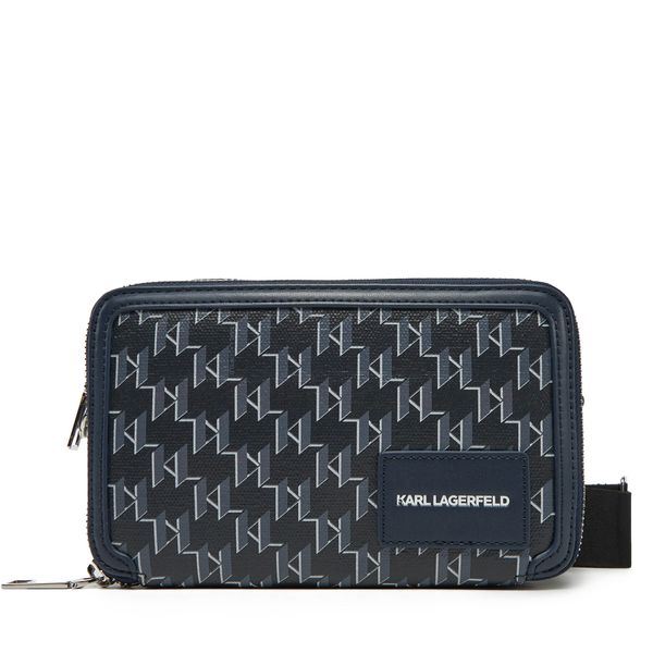 KARL LAGERFELD Дамска чанта KARL LAGERFELD A1W30185 Тъмносин