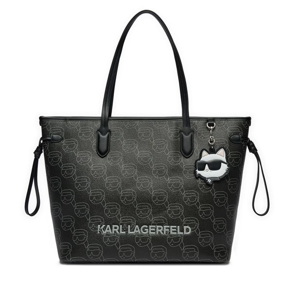 KARL LAGERFELD Дамска чанта KARL LAGERFELD A1W30389 Черен