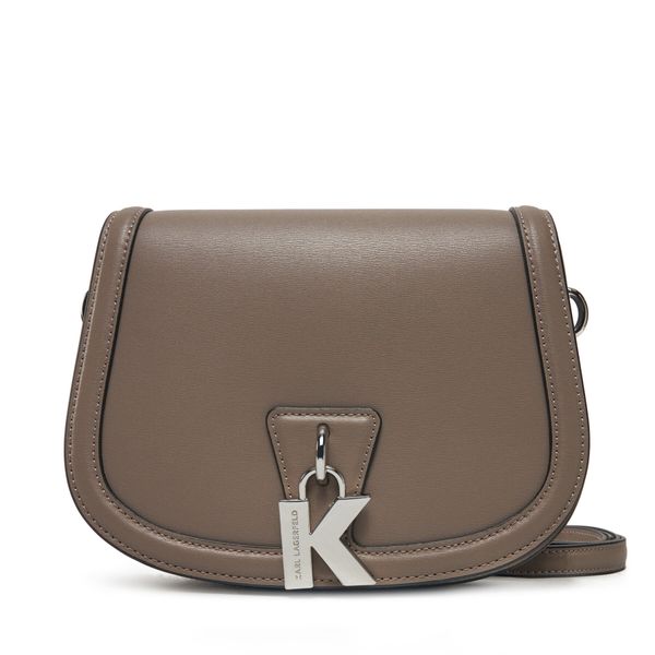 KARL LAGERFELD Дамска чанта KARL LAGERFELD A1W30408 Сив