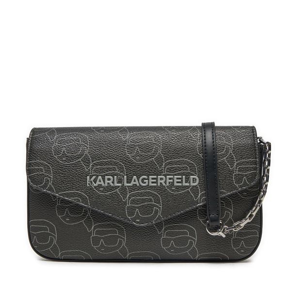 KARL LAGERFELD Дамска чанта KARL LAGERFELD A1W32045 Черен