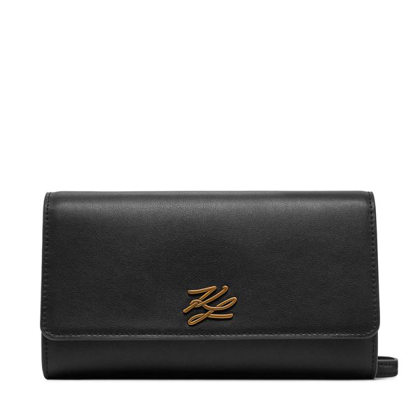 KARL LAGERFELD Дамска чанта KARL LAGERFELD A1W32055 Черен