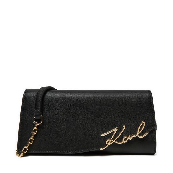 KARL LAGERFELD Дамска чанта KARL LAGERFELD A1W32068 Черен