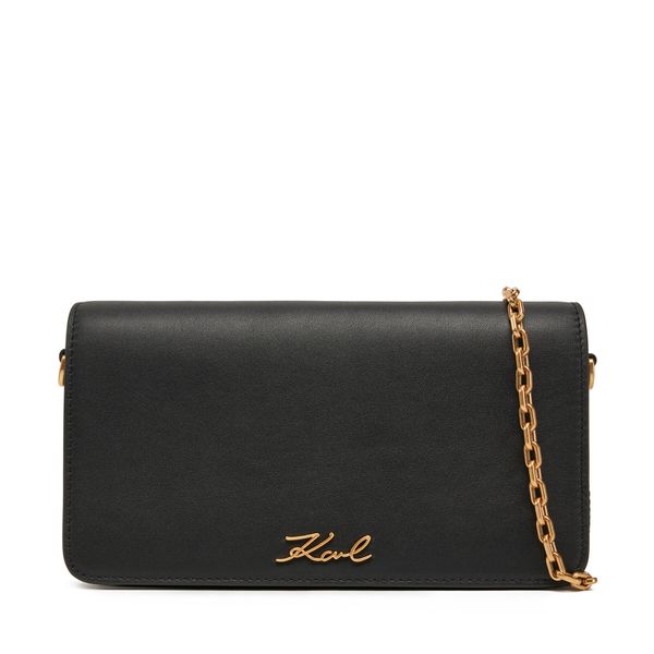 KARL LAGERFELD Дамска чанта KARL LAGERFELD A1W32107 Черен