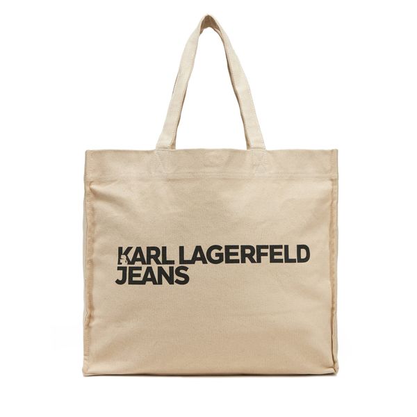 KARL LAGERFELD Дамска чанта KARL LAGERFELD A1W50002 Бежов