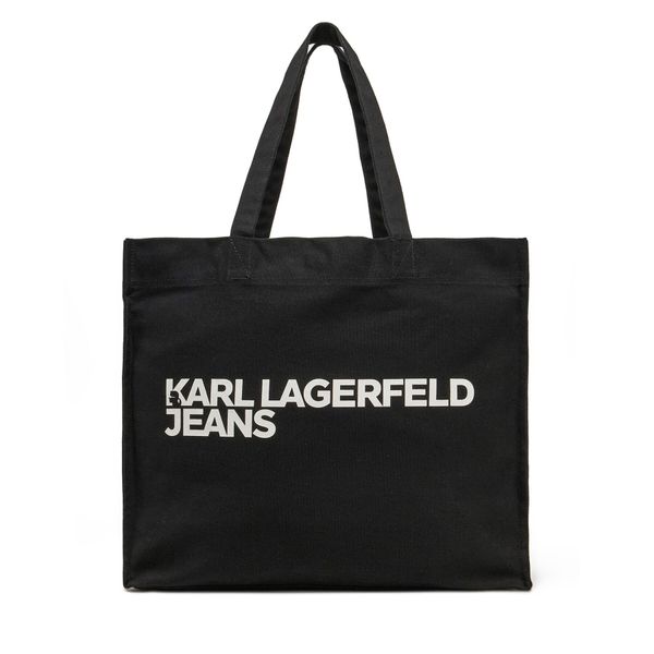 KARL LAGERFELD Дамска чанта KARL LAGERFELD A1W50002 Черен