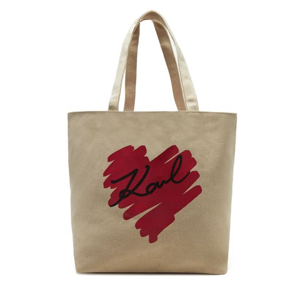 KARL LAGERFELD Дамска чанта KARL LAGERFELD A1W50024 Бежов