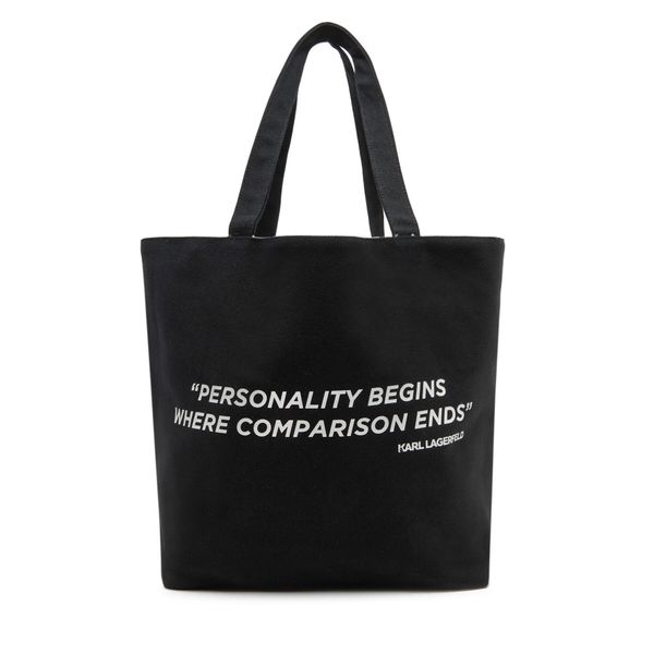 KARL LAGERFELD Дамска чанта KARL LAGERFELD A1W50047 Черен