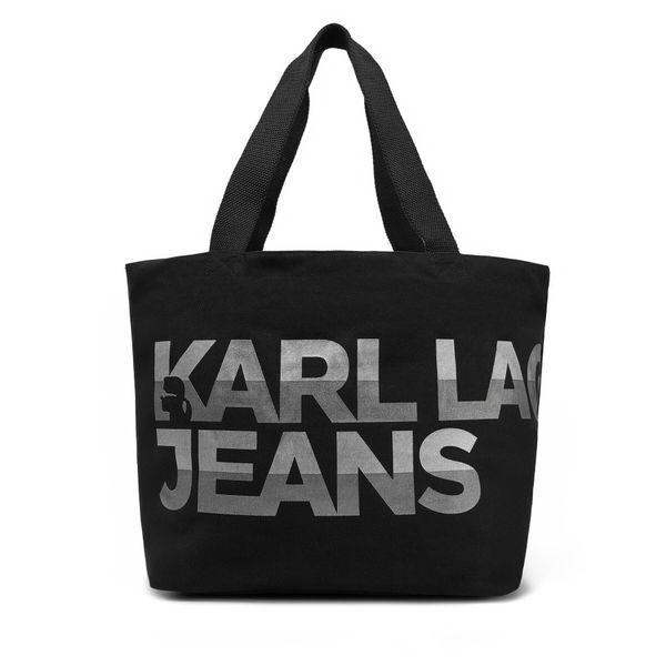 KARL LAGERFELD Дамска чанта KARL LAGERFELD A1W50055 Черен
