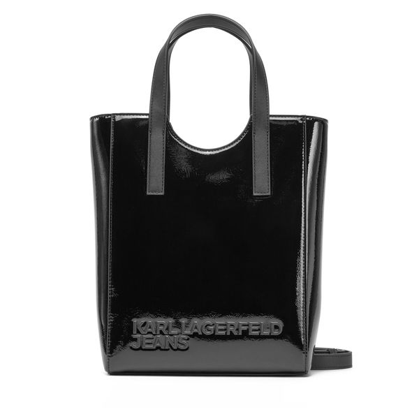 Karl Lagerfeld Jeans Дамска чанта Karl Lagerfeld Jeans A1W30255 Черен