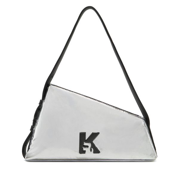 Karl Lagerfeld Jeans Дамска чанта Karl Lagerfeld Jeans A1W30333 Сребрист