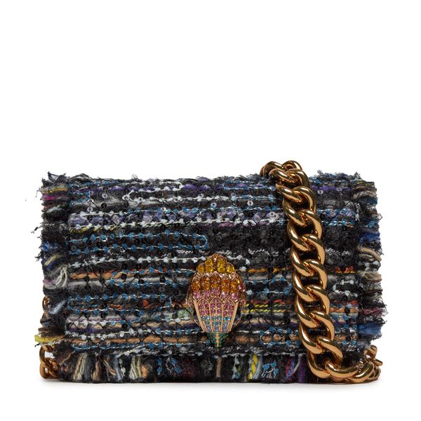 Kurt Geiger Дамска чанта Kurt Geiger 690-Mini Kensington Long Flap 9943185609 Blue/Drk C