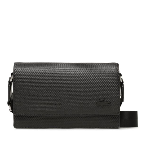 Lacoste Дамска чанта Lacoste Flap Reporter Bag NU4118CE Черен