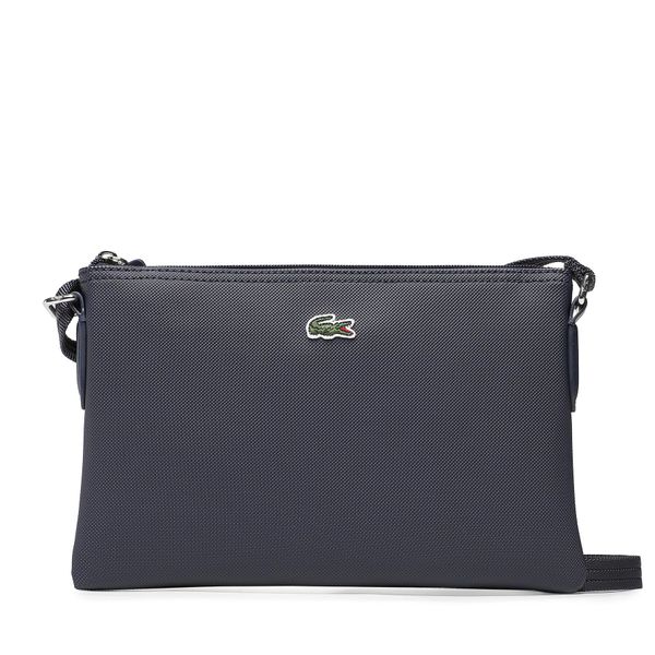 Lacoste Дамска чанта Lacoste Flat Crossover Bag NF1887PO Тъмносин