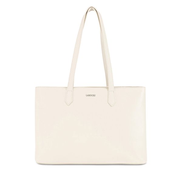 Lasocki Дамска чанта Lasocki LSK-M-023-07 Екрю