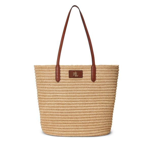 LAUREN RALPH LAUREN Дамска чанта Lauren Ralph Lauren 431897486002 Бежов
